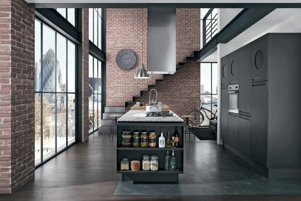 cucine in stile industrial a Firenze