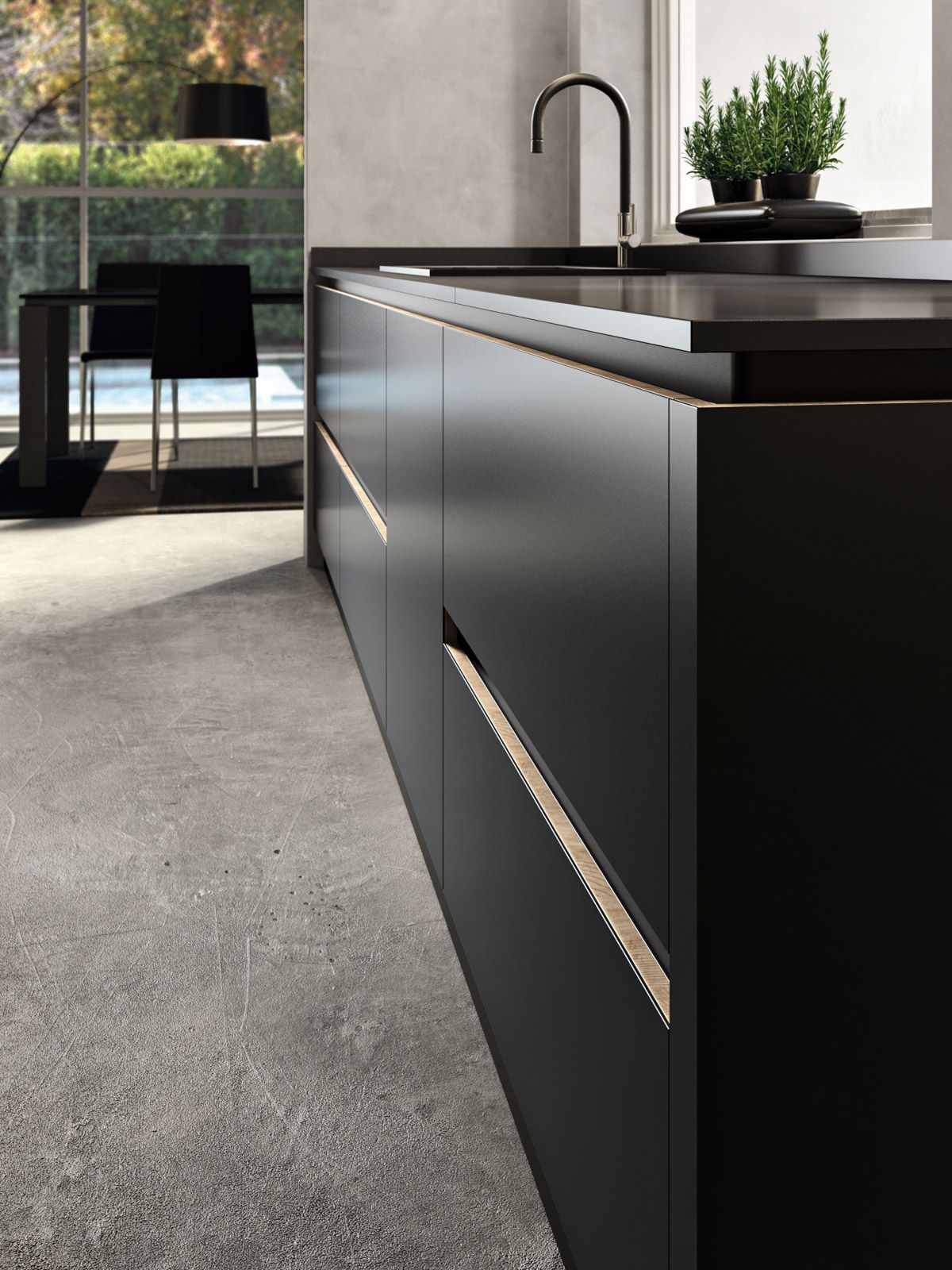 cucine in stile urban a Firenze